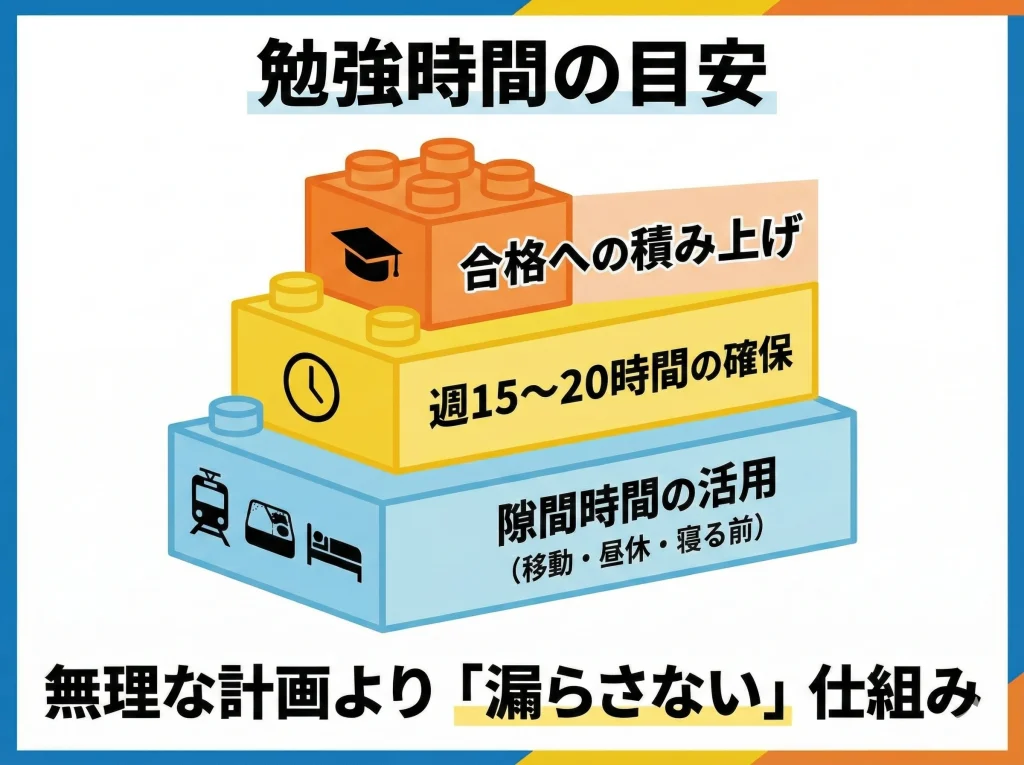 勉強期間の目安