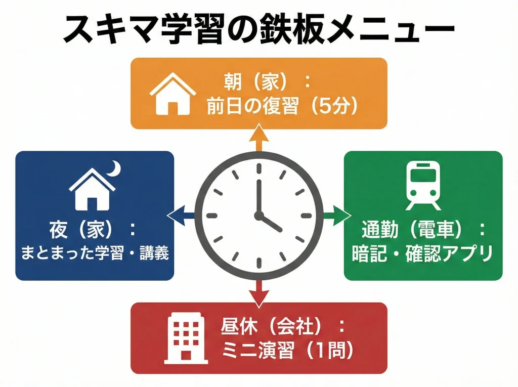 スキマ時間で効率を上げる