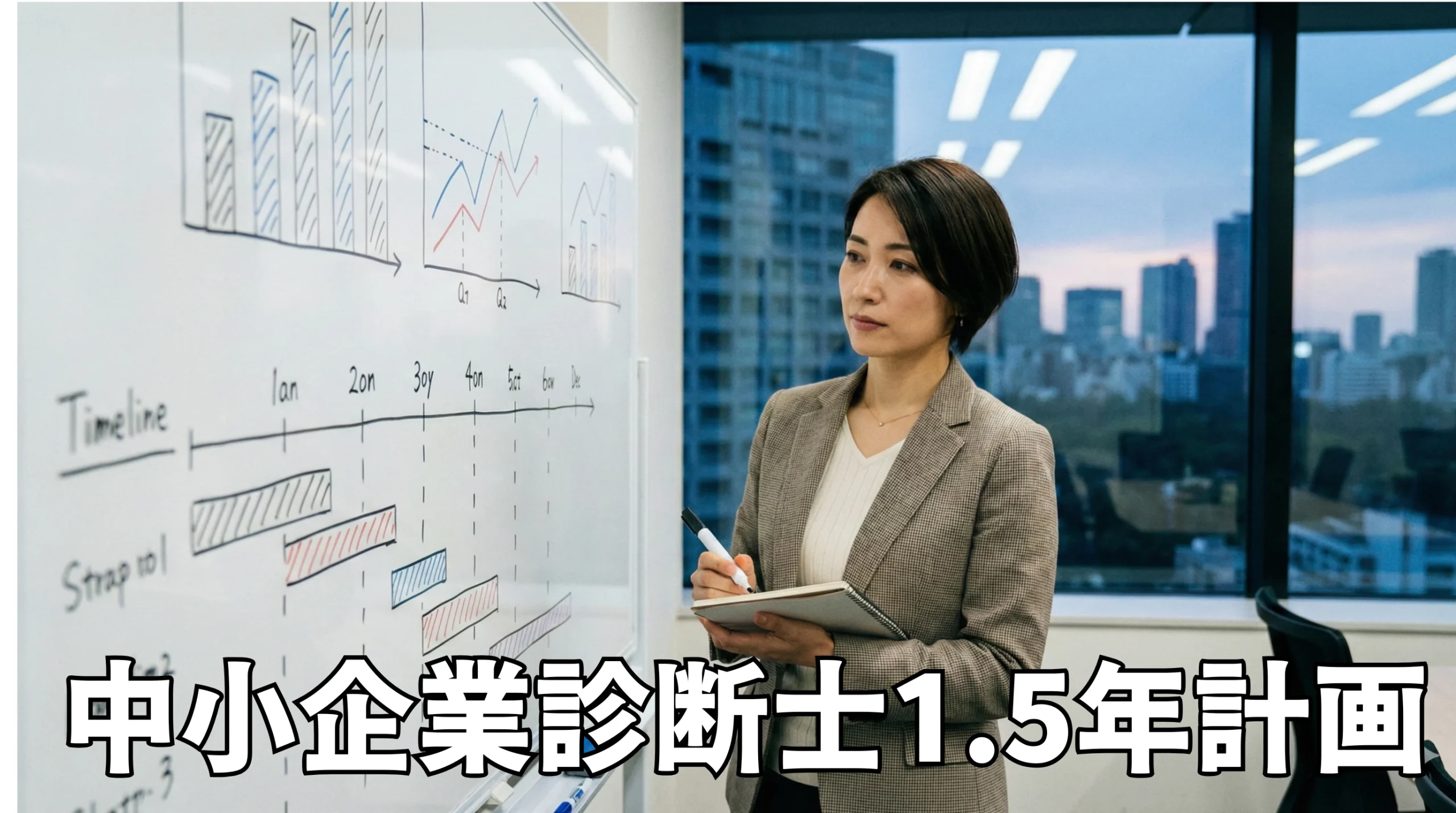 中小企業診断士の1.5年計画｜科目合格で確実に