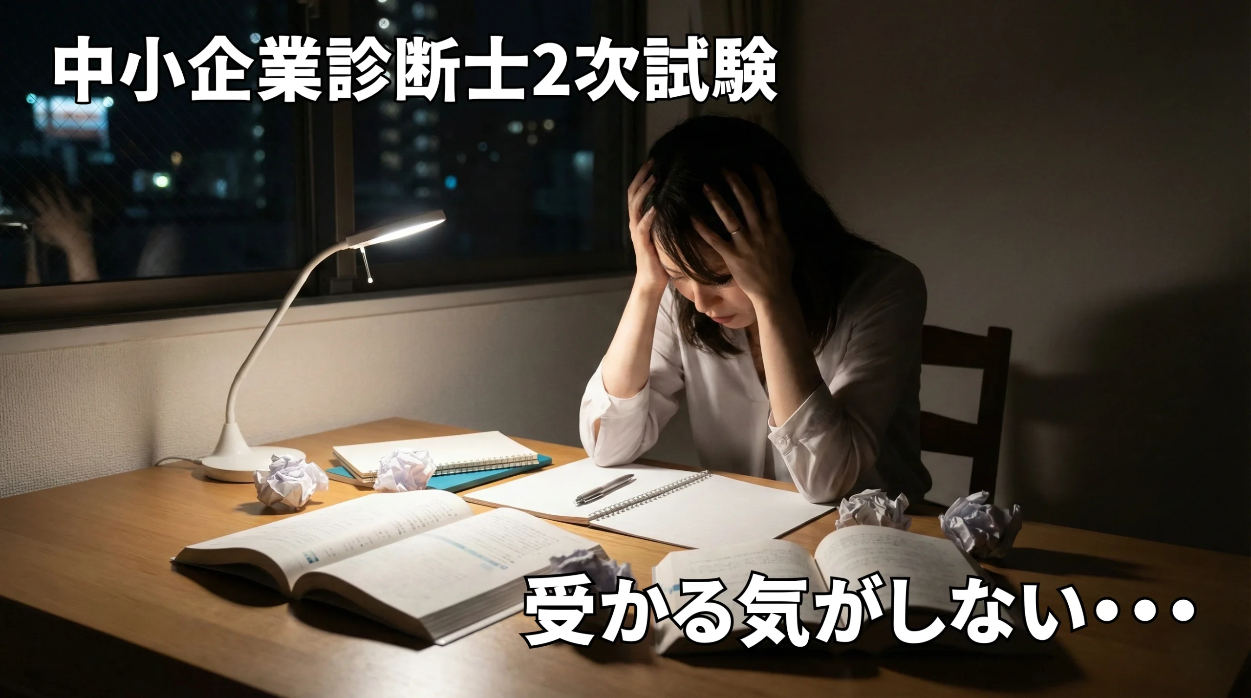 中小企業診断士の2次試験で受かる気がしない時の対処法