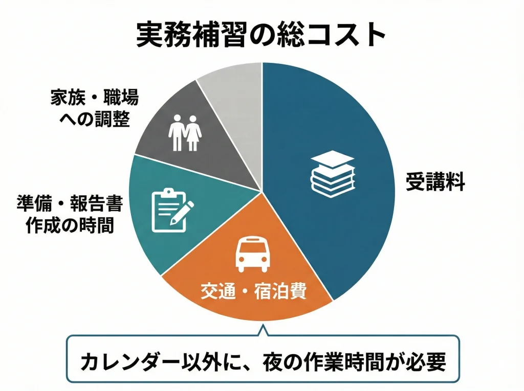 実務補習の費用と日程