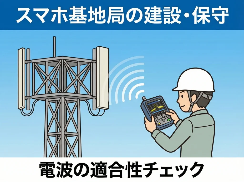 一陸特は基地局と登録点検