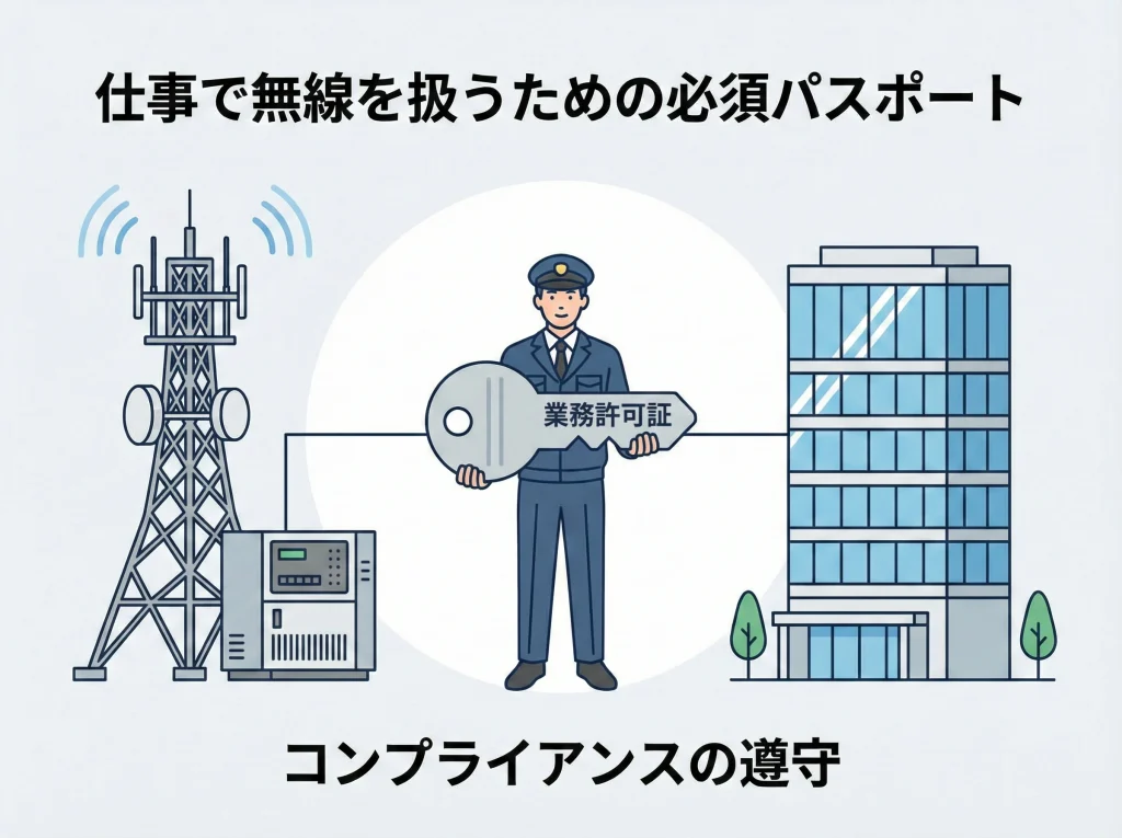 無線従事者免許の業務独占