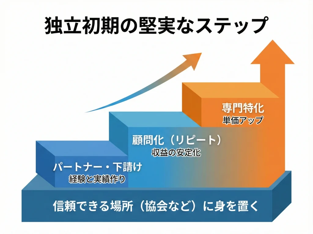 独立の集客と営業術
