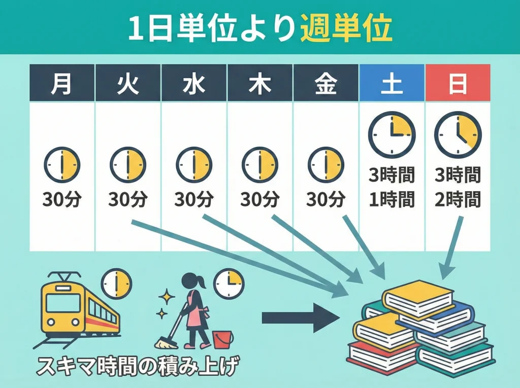 独学の勉強時間と目安