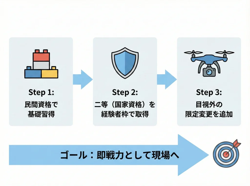 結局ドローン資格はどれがいい