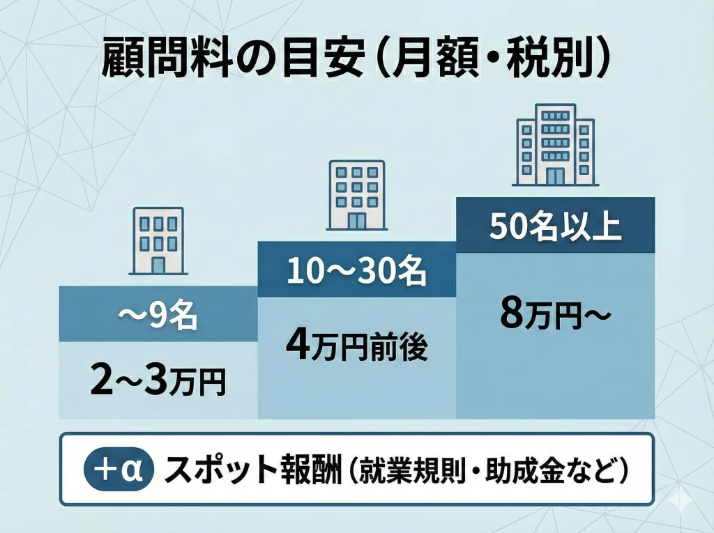 独立の年収と顧問料相場