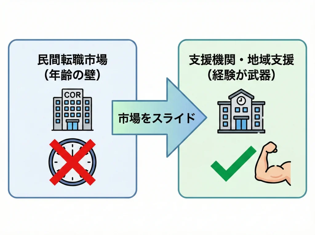 50代は公的支援で仕事がない対策