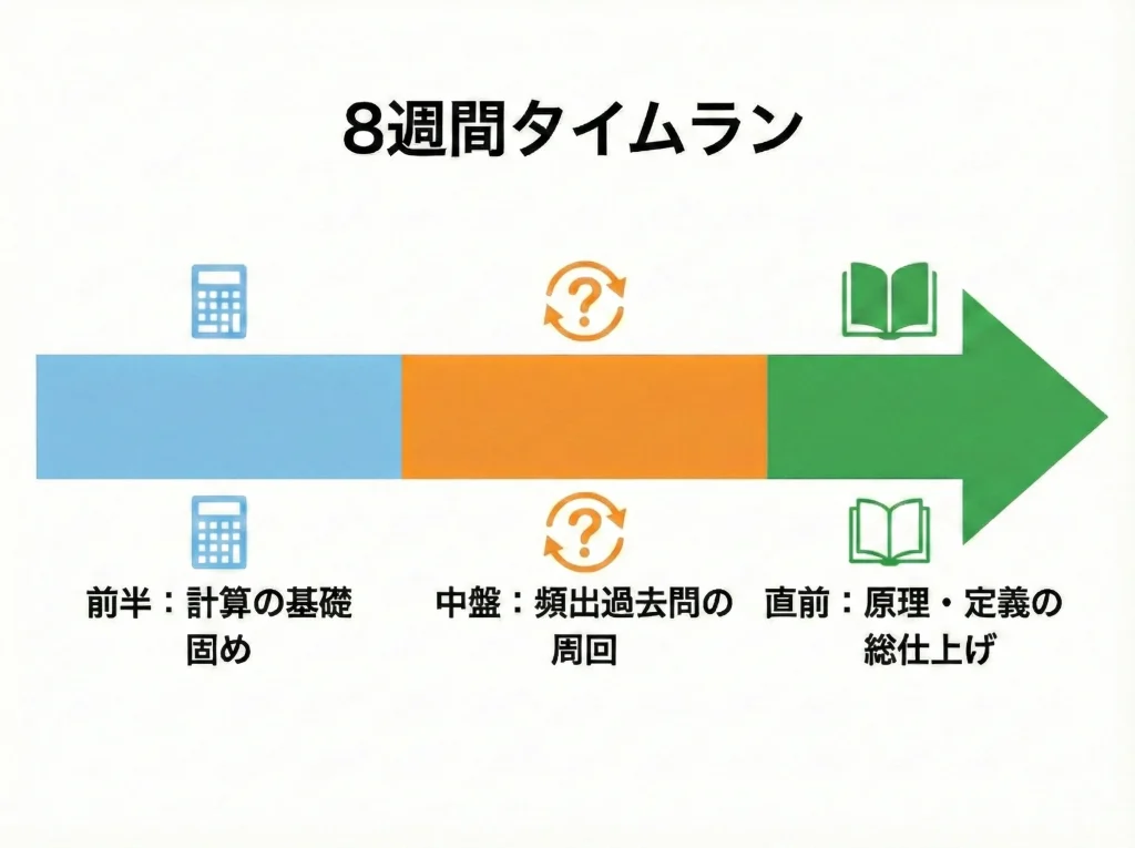 大気一種と水質一種の勉強時間