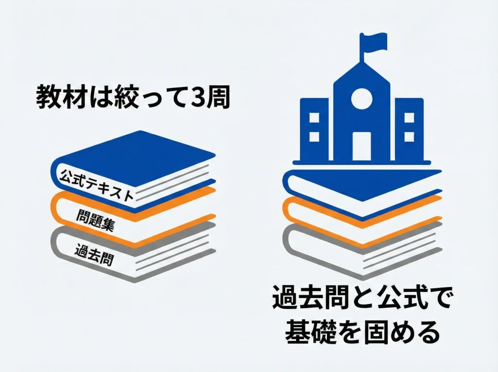 過去問と参考書の選び方
