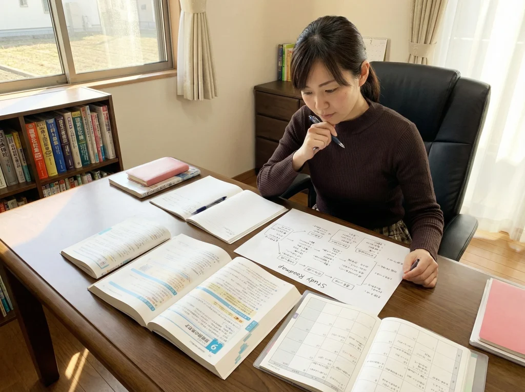 社労士暗記を最短化する全体像