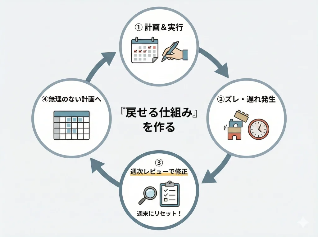 独学は無理を避ける勉強法