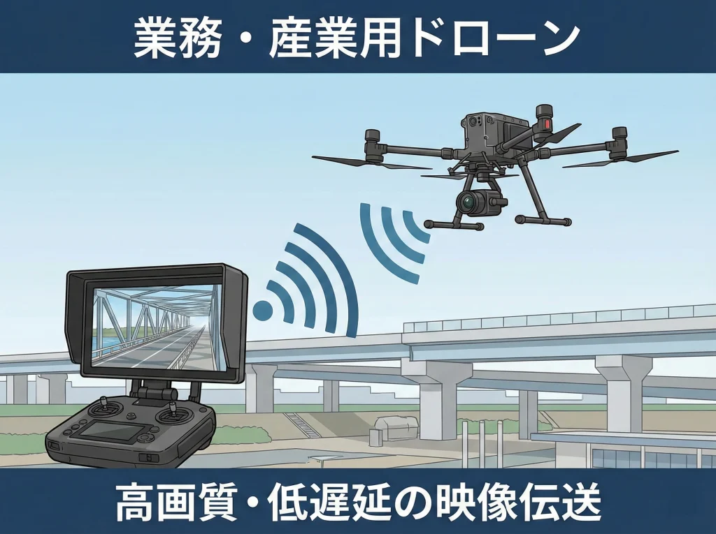 三陸特とドローン5.7GHz