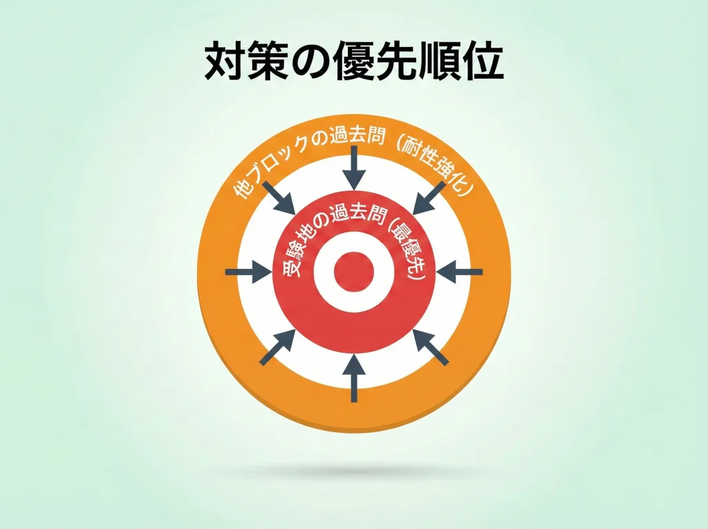 ブロック別の難化と対策