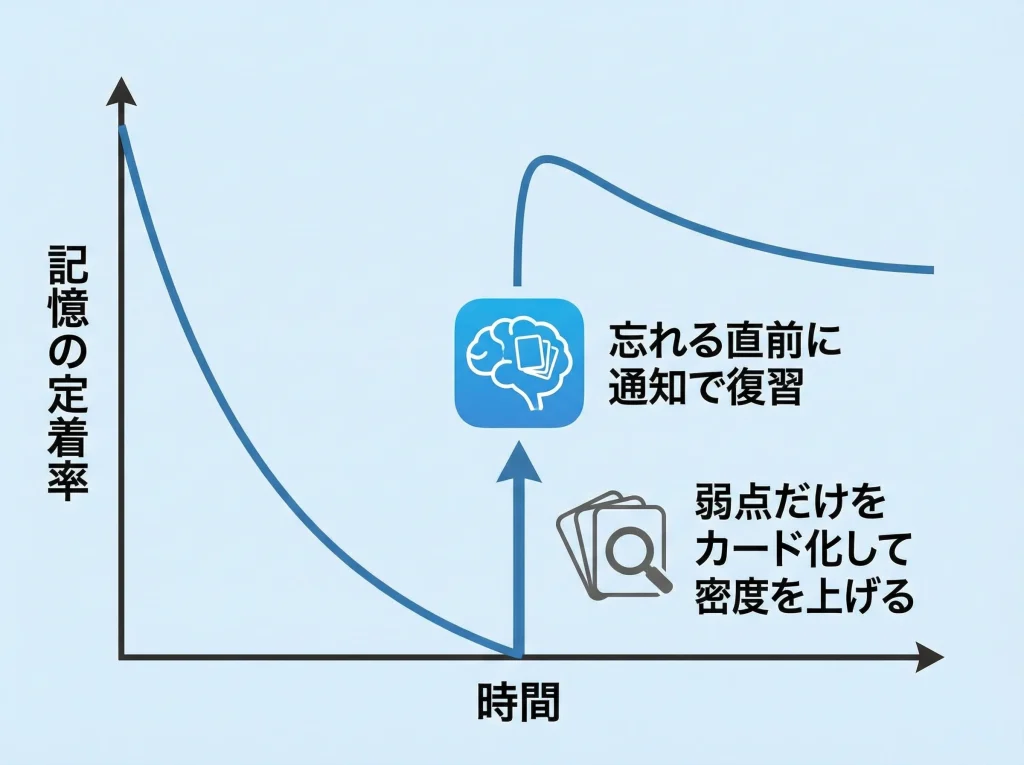 Ankiで忘却曲線を攻略