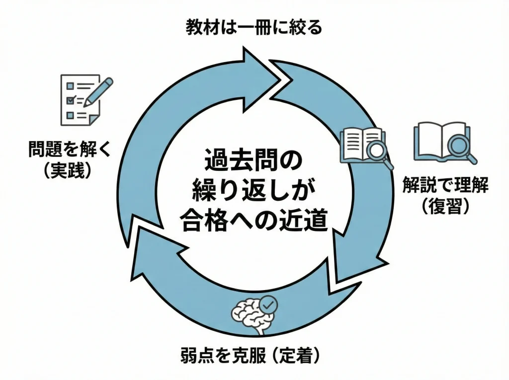 過去問と勉強法の最短設計