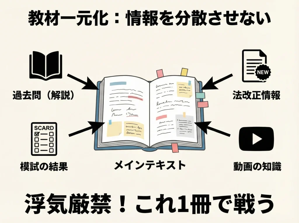 テキスト選びと一元化