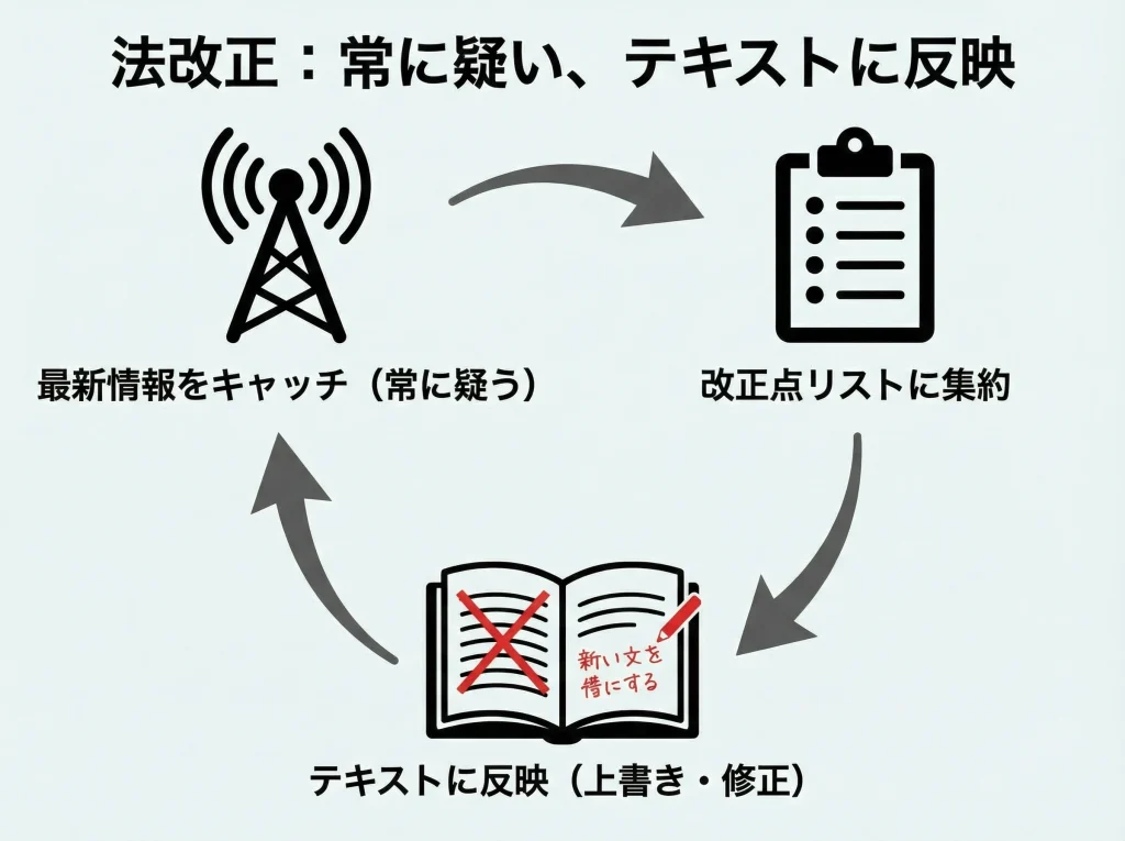 法改正対策の情報収集術