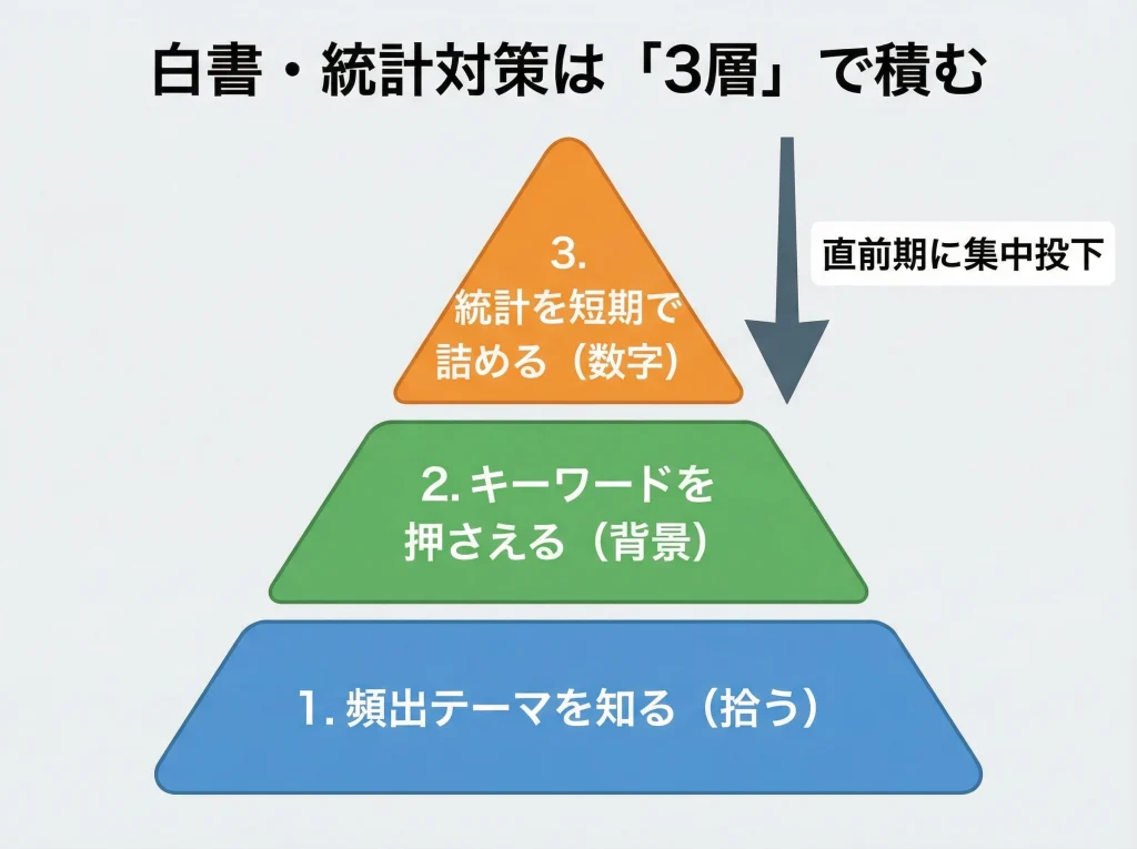 一般常識の白書対策が鍵
