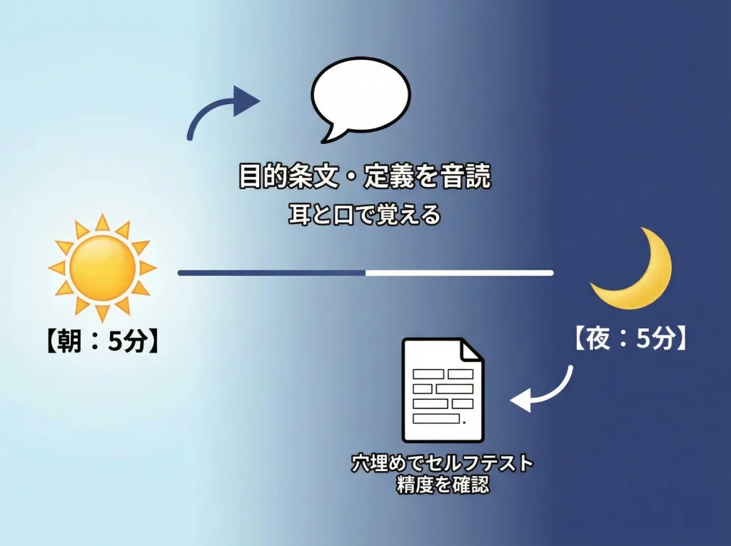 社労士選択式は条文暗記