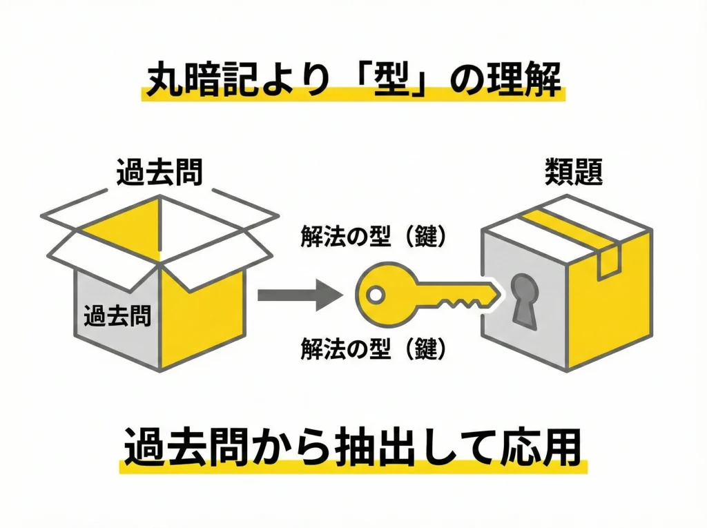 過去問流用と類題対策