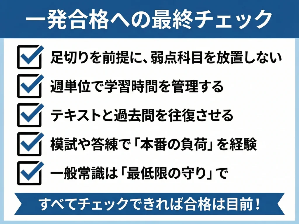 社労士一発合格がすごいまとめ
