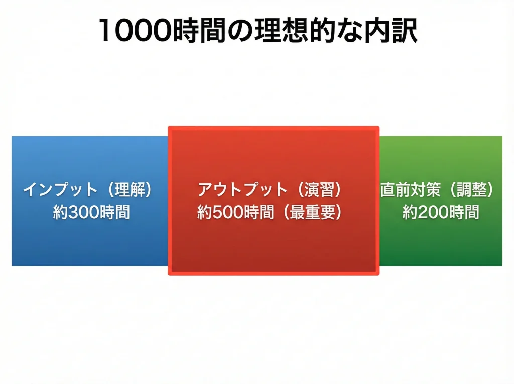 社労士勉強時間1000時間の壁