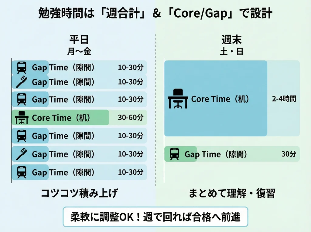 社労士勉強時間を見える化