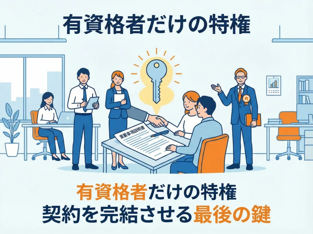 独占業務の重要事項説明