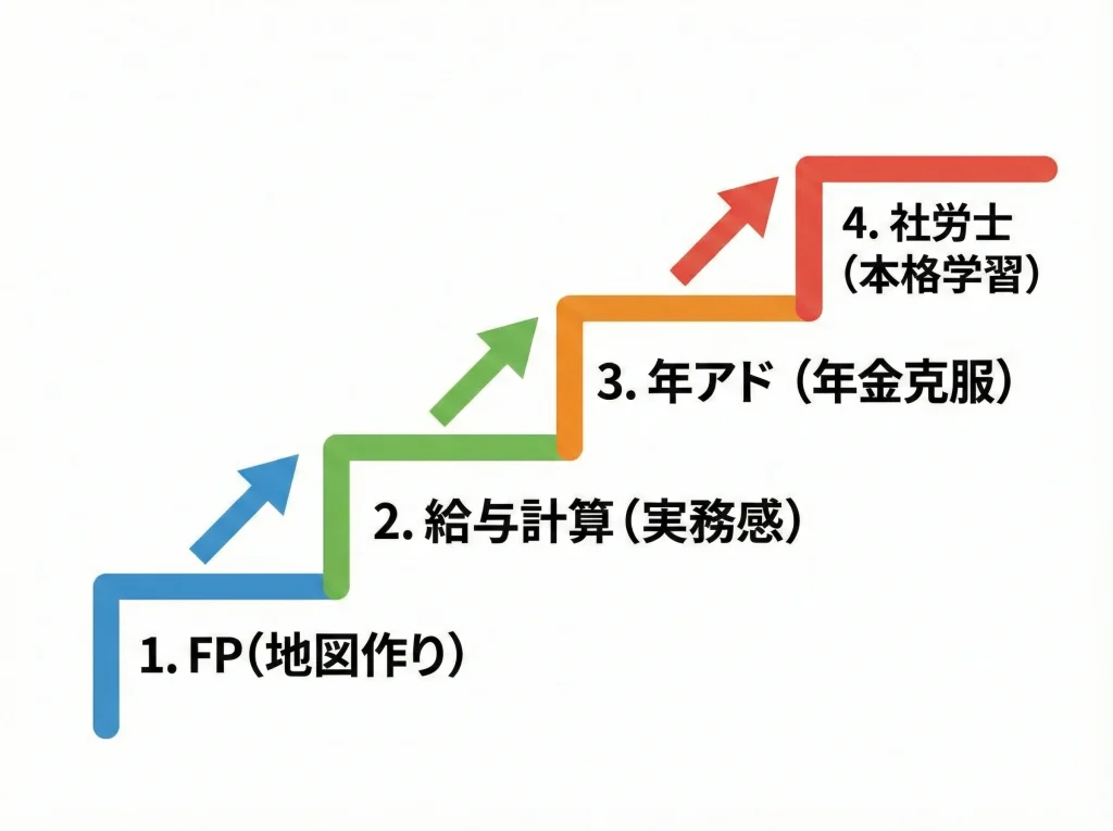 勉強時間を短縮する順番