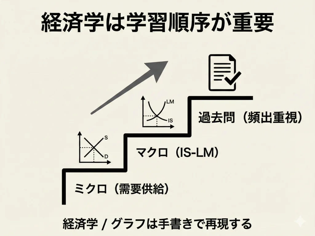 経済学は学習順序が重要