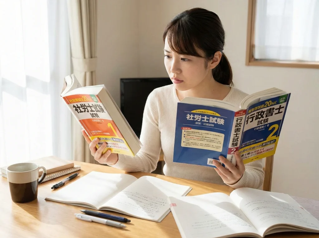 社労士と行政書士どっちが難しい試験比較