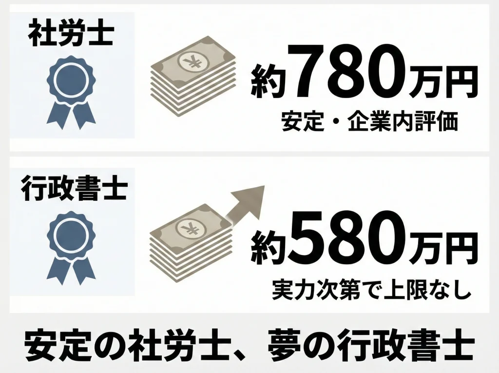 年収データで比較