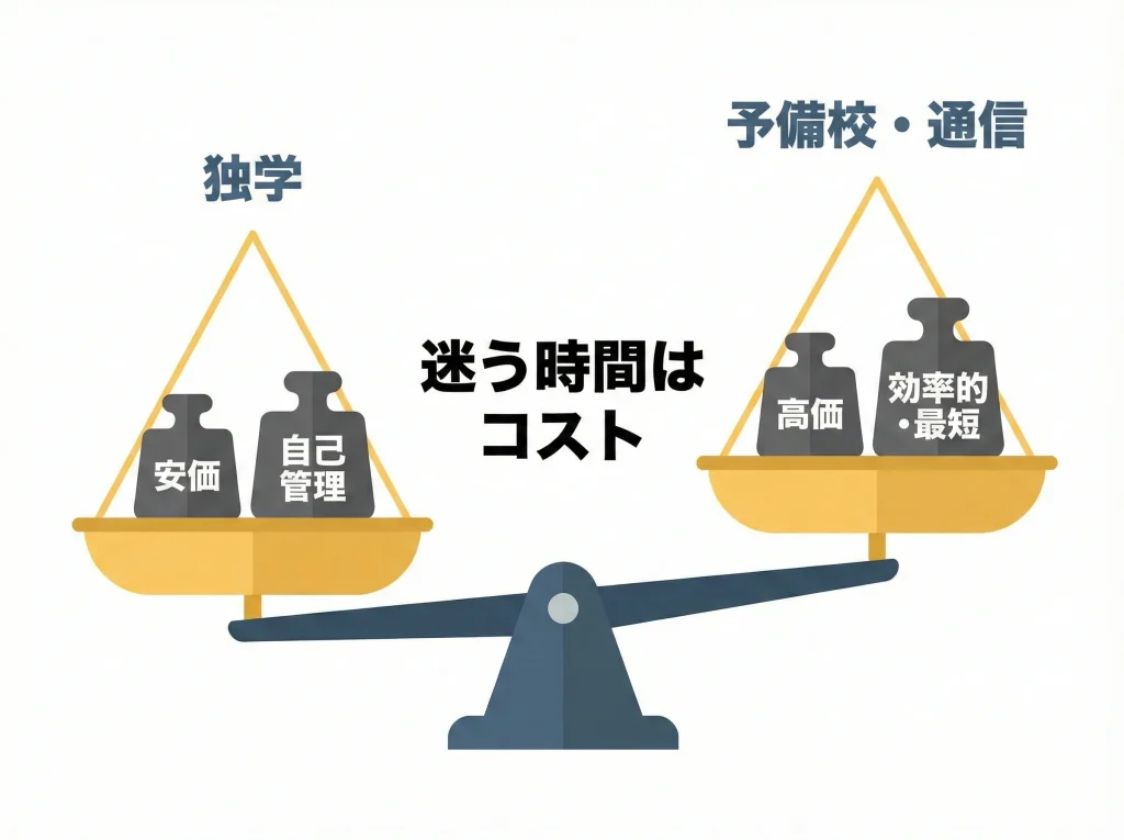 独学と予備校どちら