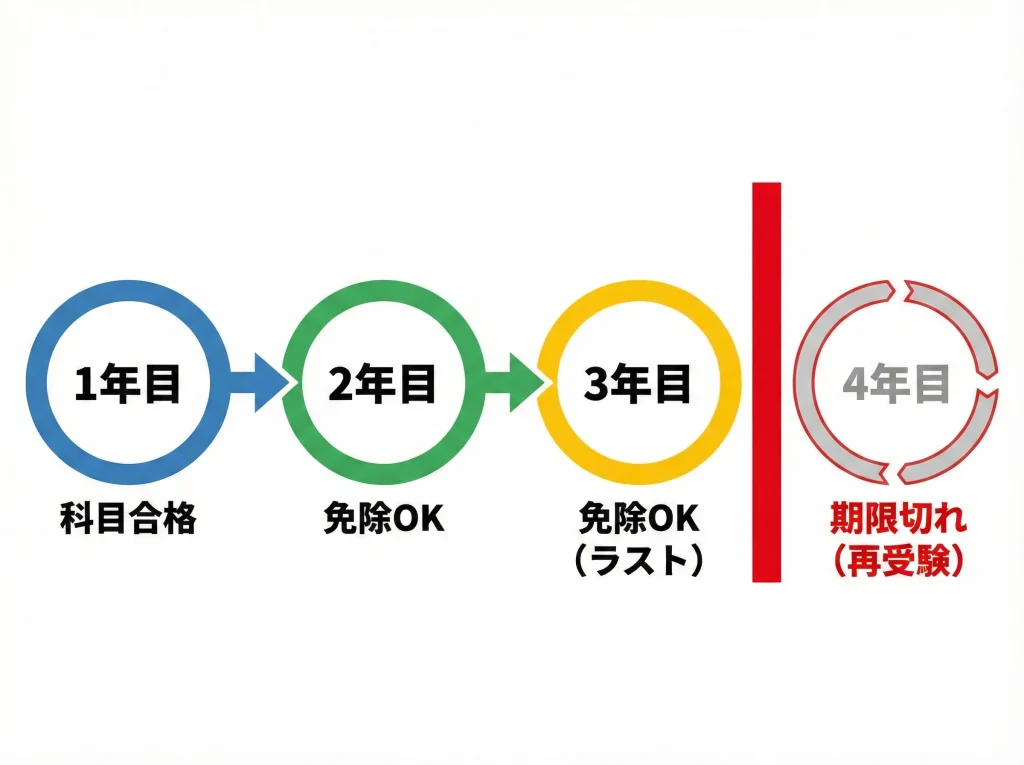 免除の有効期限はいつまで