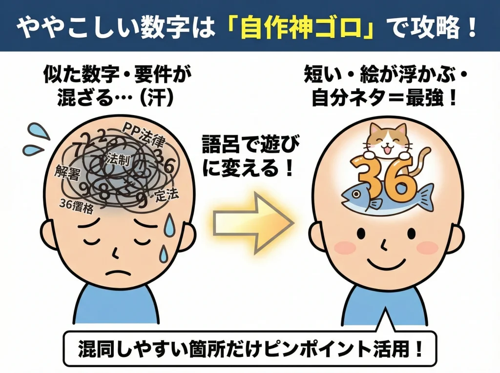 社労士語呂合わせで暗記