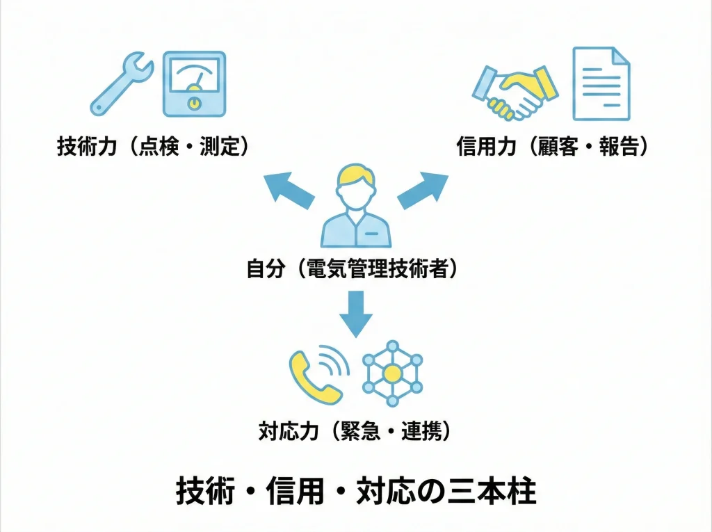電気管理技術者へ独立する道
