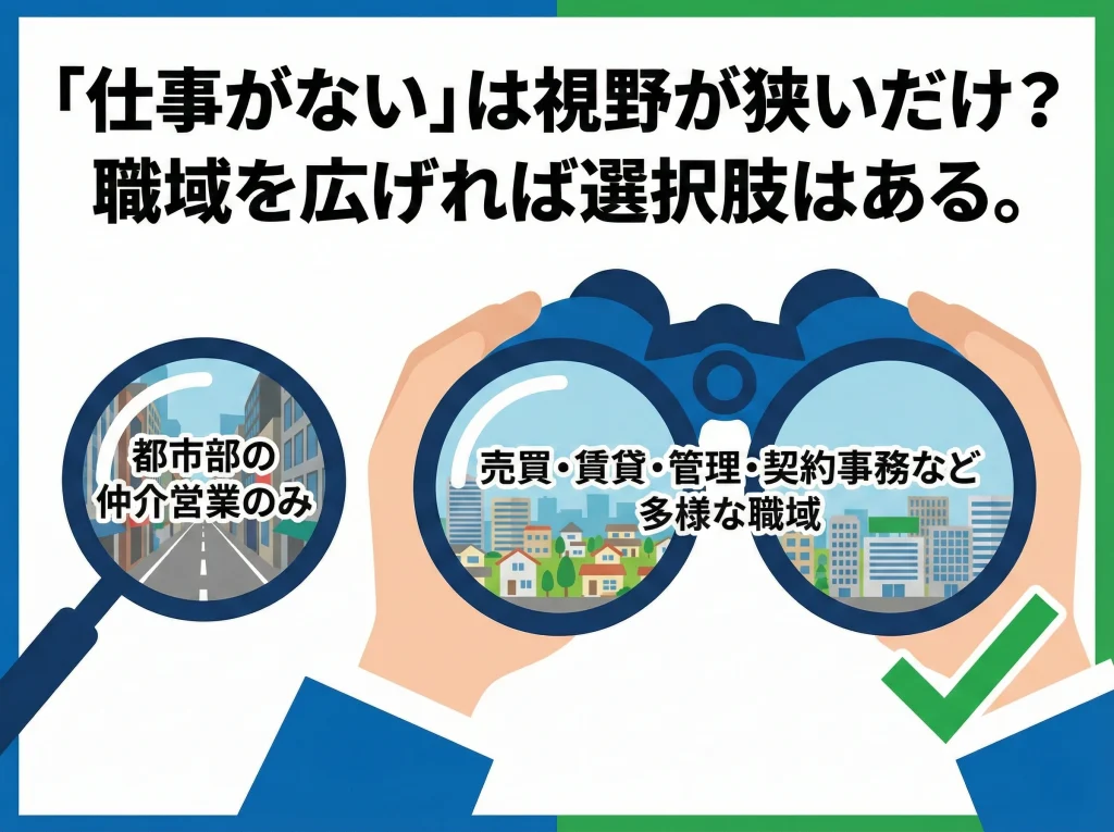 宅建士の就職は仕事がない？
