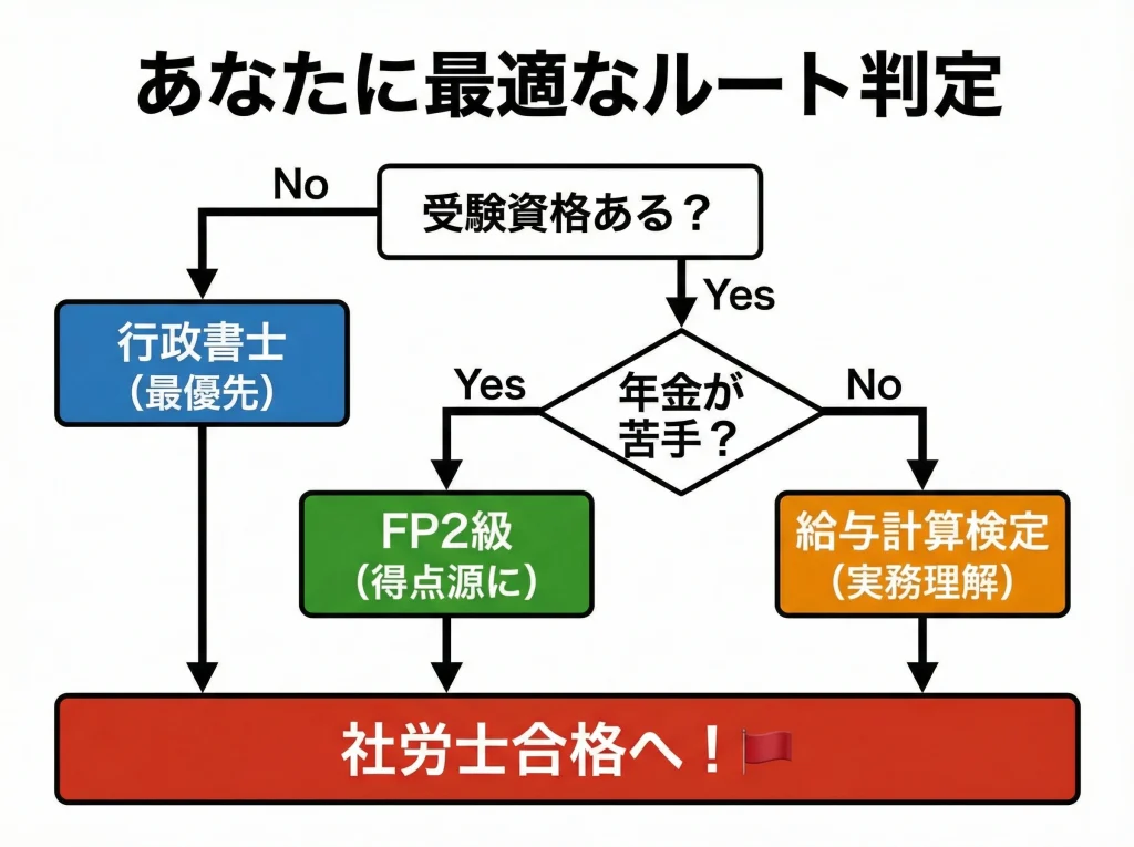 社労士の前に取る資格まとめ
