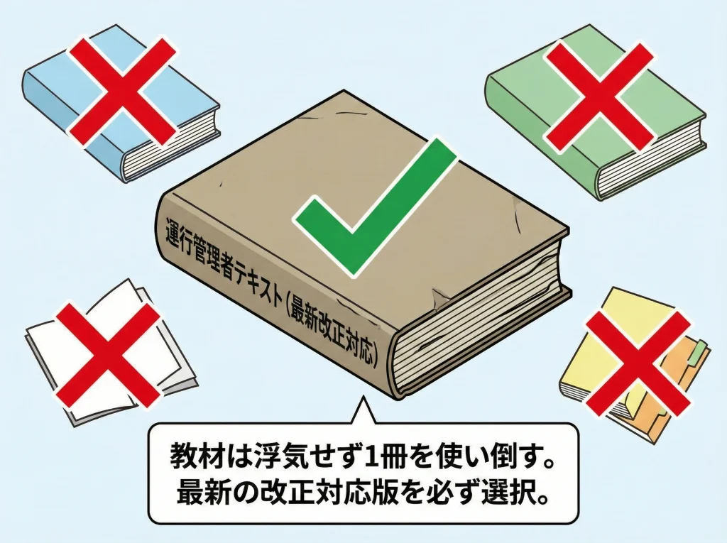 独学の教材選びテキスト