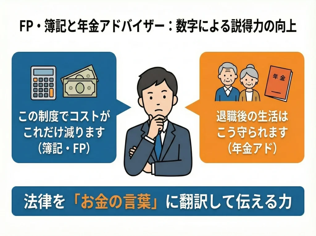 FP・簿記と年金アドバイザー