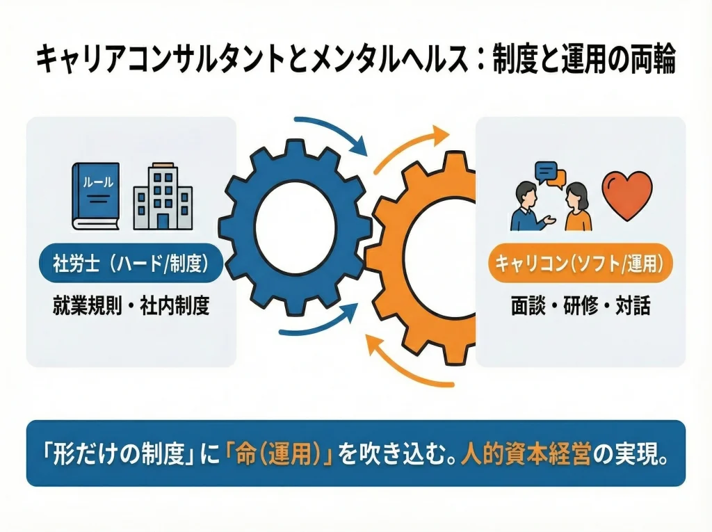 キャリアコンサルタントとメンタルヘルス