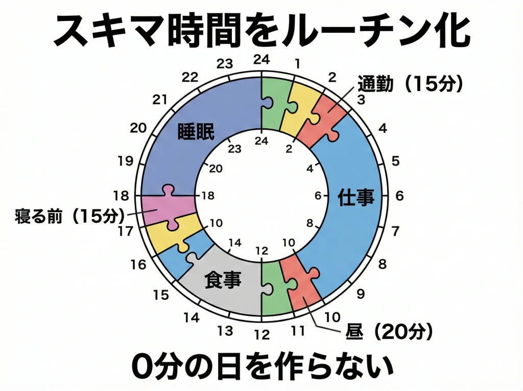 勉強時間を捻出する工夫