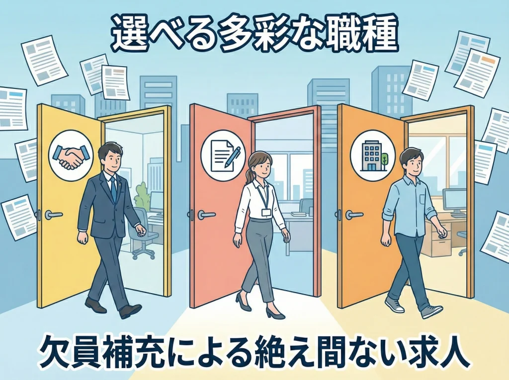 転職に強い求人動向