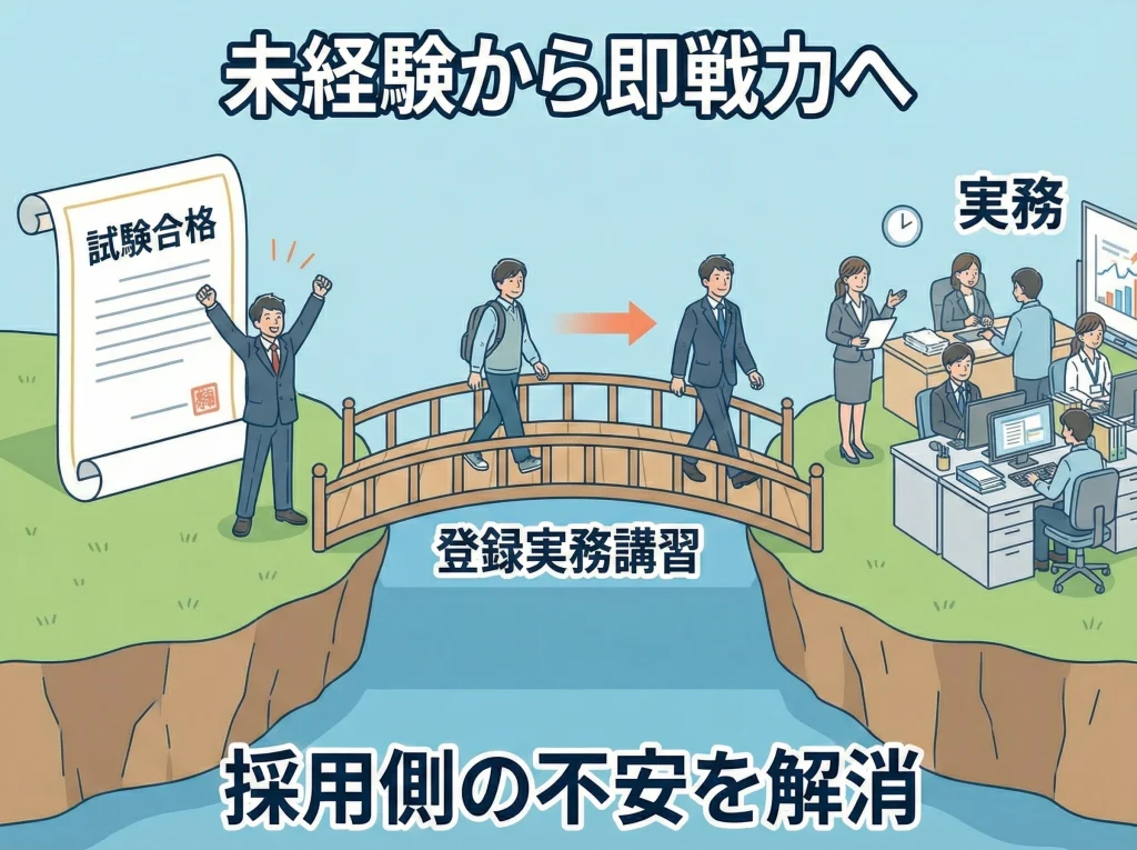 未経験は登録実務講習