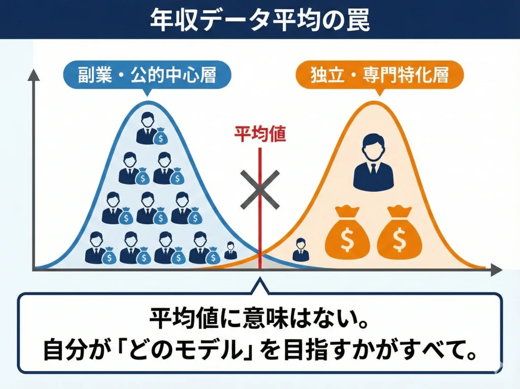年収データ平均の罠