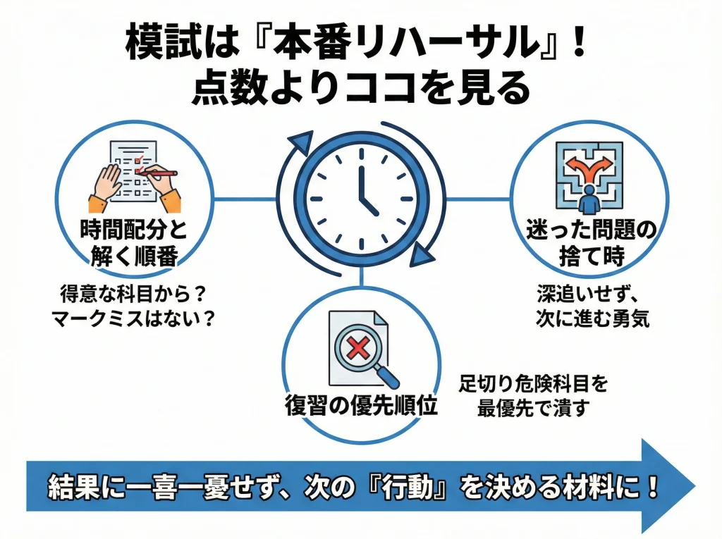 模試で時間配分を最適化