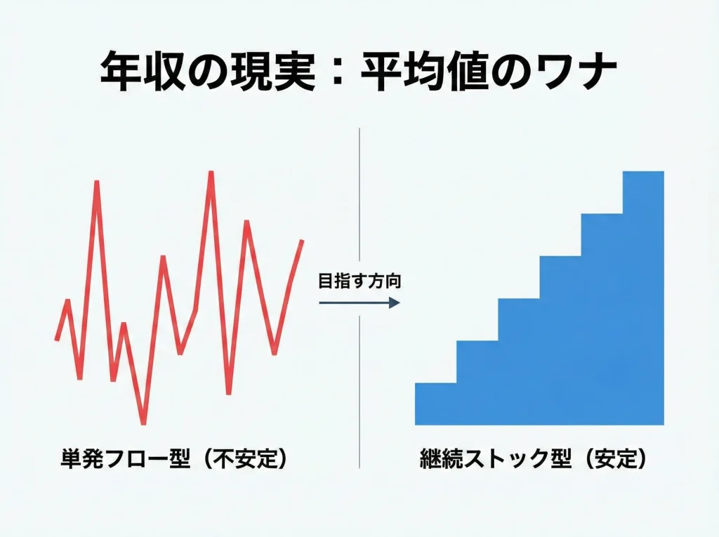 年収の現実と平均の罠