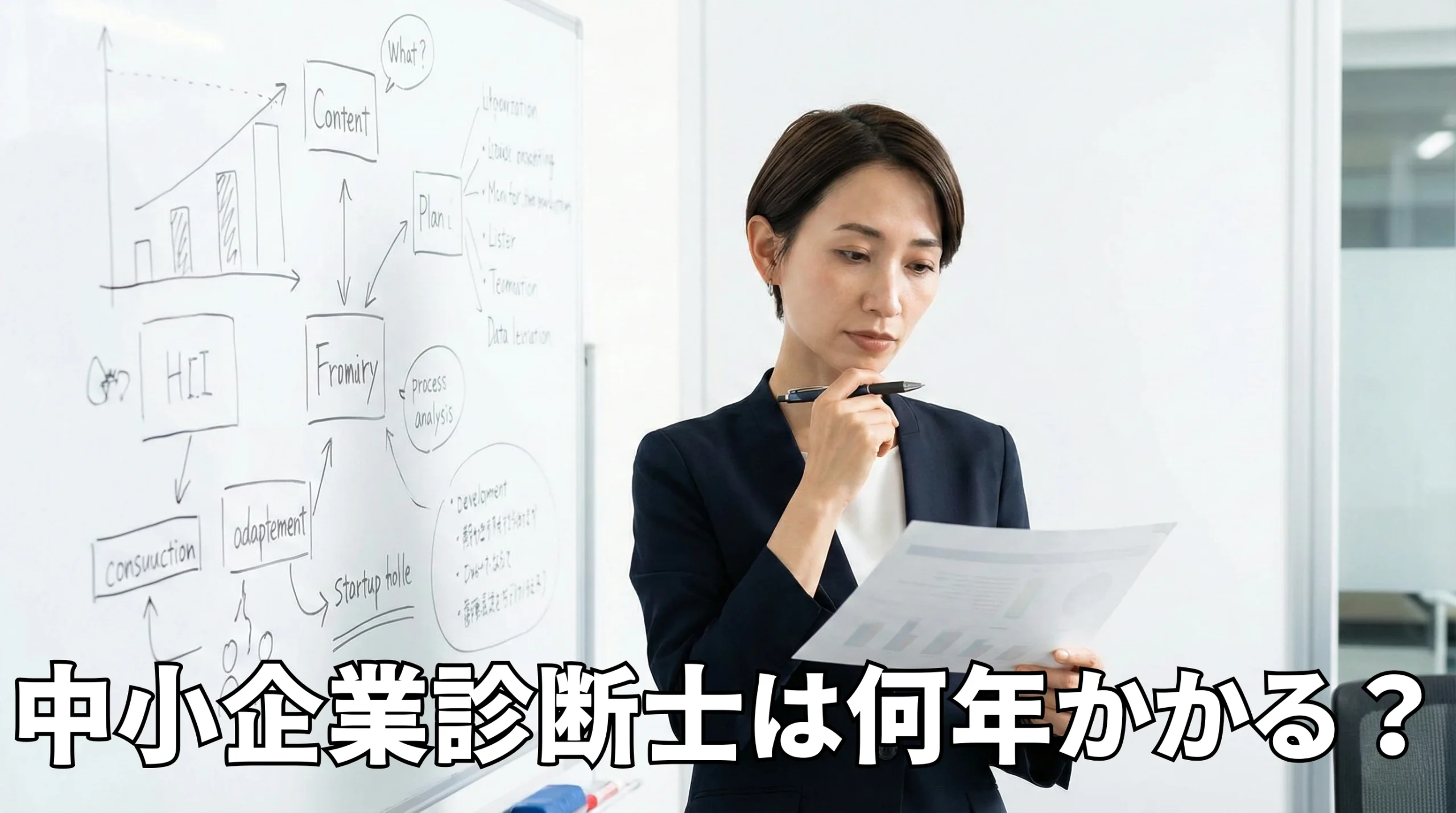 中小企業診断士は何年かかる？