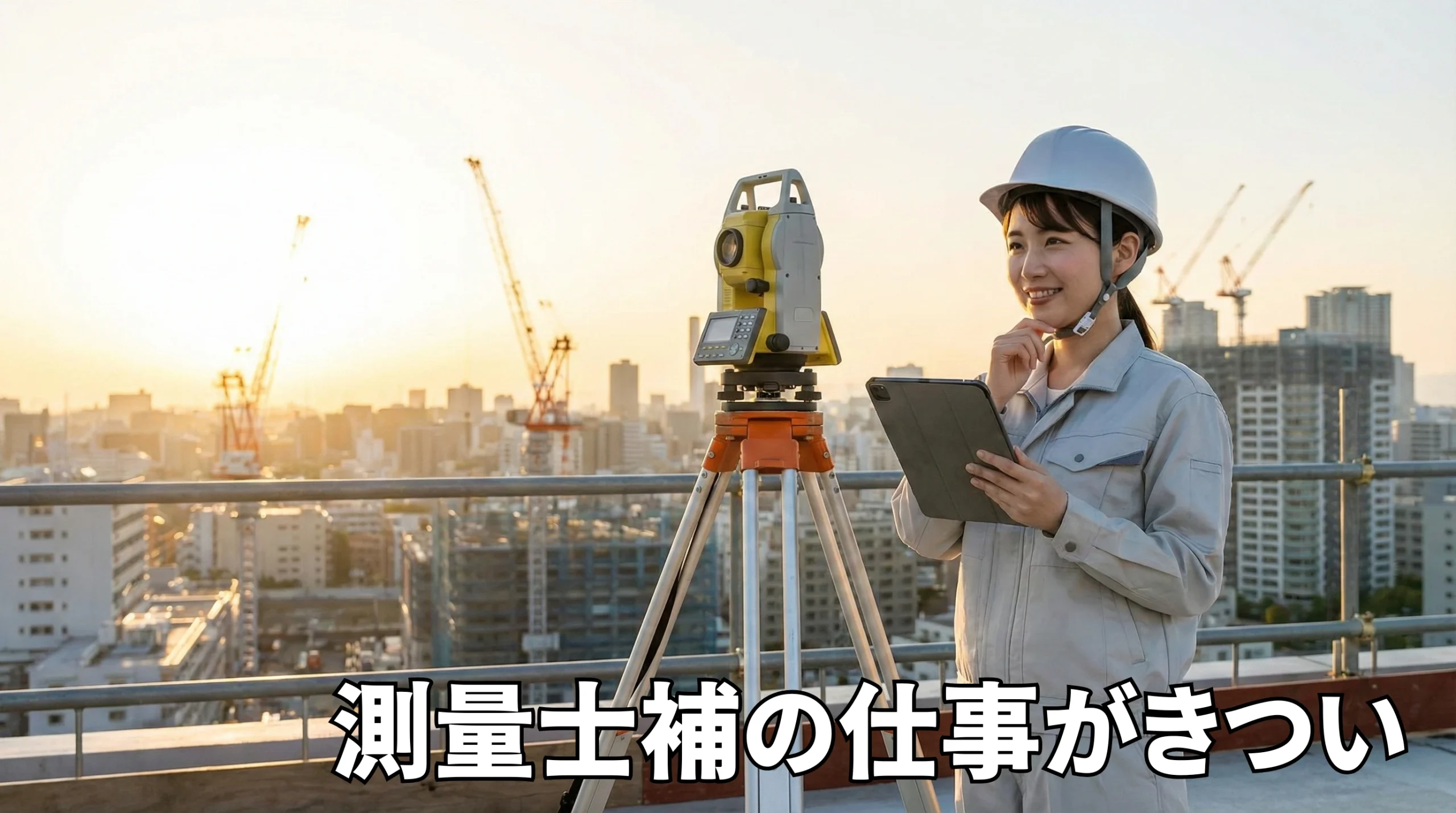 測量士補の仕事がきつい理由は？「やめとけ」をチャンスに変える狙い目戦略